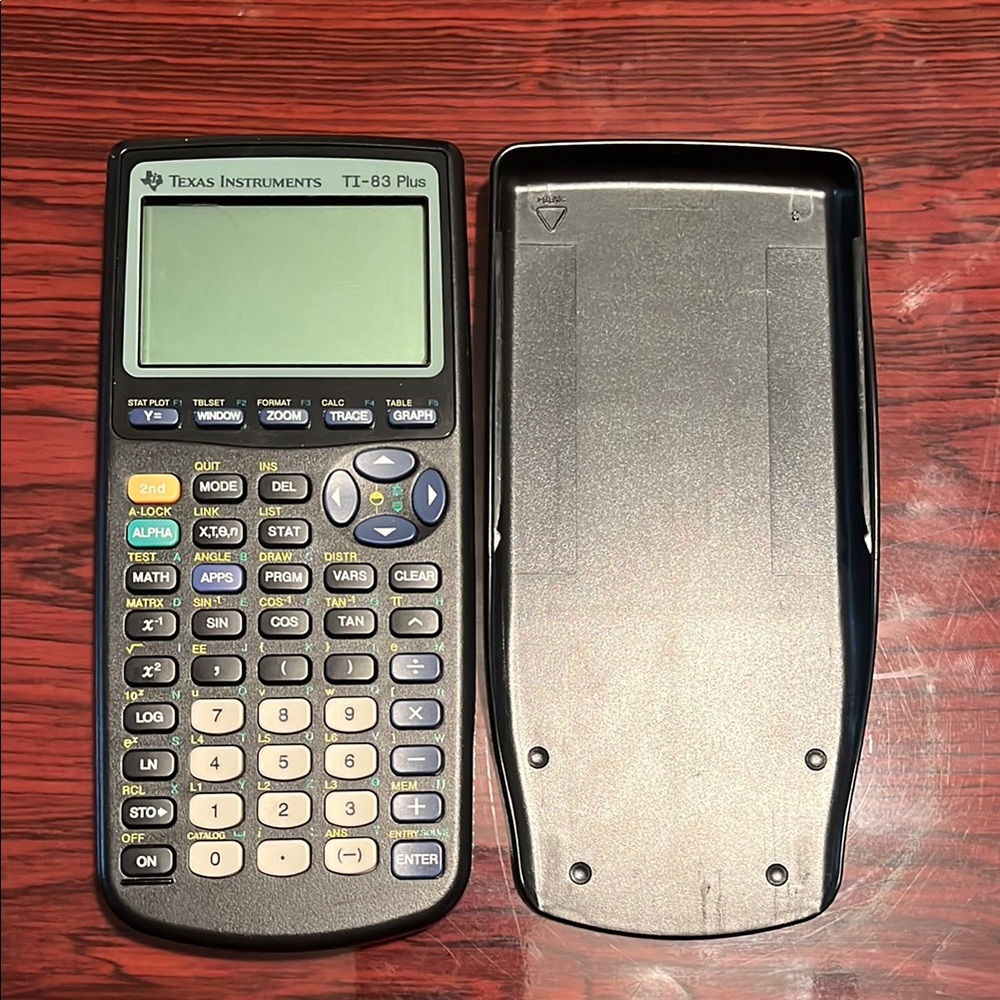 Texas Instruments Black Graphing Calculator